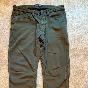 Mens Duer No Sweat Pant Green 32x32